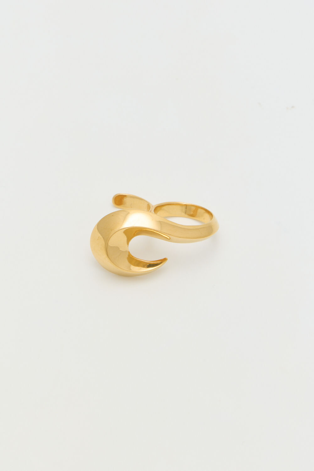 Bague 2 doigts - Doré